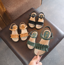 Load image into Gallery viewer, Arna Shoe Collection - Beautiful Girls Roman Sandal Zipper in many Sizes/Colours & Styles