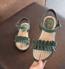 Load image into Gallery viewer, Arna Shoe Collection - Beautiful Girls Roman Sandal Zipper in many Sizes/Colours & Styles