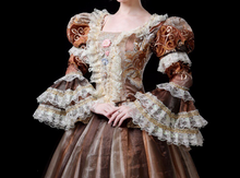 Load image into Gallery viewer, Arna's Royal Gown Collection - Gothic Lolita Classic/Traditional Lolita Vintage Inspired Victorian Rococo
