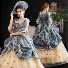 Load image into Gallery viewer, Arna's Royal Gown Collection - Rococo Baroque Marie Antoinette Ball Dresses 18th Century Victorian Gown