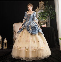 Load image into Gallery viewer, Arna's Royal Gown Collection - Rococo Baroque Marie Antoinette Ball Dresses 18th Century Victorian Gown