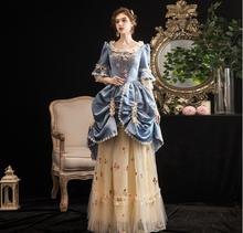 Load image into Gallery viewer, Arna's Royal Gown Collection - Rococo Baroque Marie Antoinette Ball Dresses 18th Century Victorian Gown