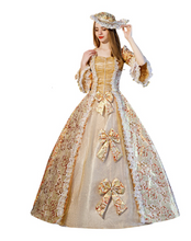 Load image into Gallery viewer, Arna's Royal Gown Collection - Victorian Rococo Baroque Marie Antoinette Ball Dresses 18th Century Gown