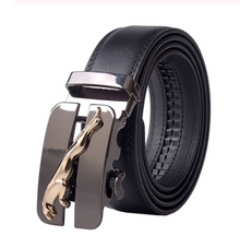 Load image into Gallery viewer, Mens Luxury BELT Automatic Buckle Genuine Leather - Many Styles & Sizes