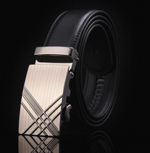 Load image into Gallery viewer, Mens Luxury BELT Automatic Buckle Genuine Leather - Many Styles & Sizes
