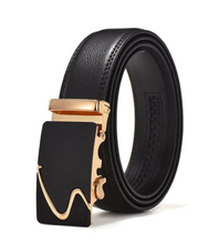 Load image into Gallery viewer, Mens Luxury BELT Automatic Buckle Genuine Leather - Many Styles & Sizes