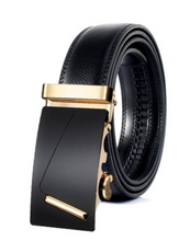 Load image into Gallery viewer, Mens Luxury BELT Automatic Buckle Genuine Leather - Many Styles & Sizes