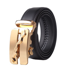 Load image into Gallery viewer, Mens Luxury BELT Automatic Buckle Genuine Leather - Many Styles & Sizes