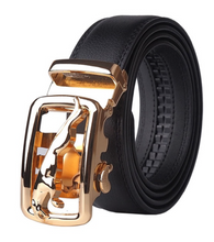 Load image into Gallery viewer, Mens Luxury BELT Automatic Buckle Genuine Leather - Many Styles & Sizes