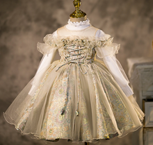 Load image into Gallery viewer, Arna Royal Gown Collection - European Vintage Court Victorian Court Dress Girl