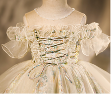 Load image into Gallery viewer, Arna Royal Gown Collection - European Vintage Court Victorian Court Dress Girl