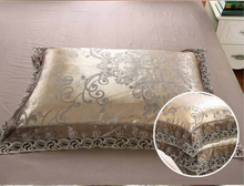 Load image into Gallery viewer, "Arna Lisa" Royal Collection - New Jacquard Satin Royal Luxury Bedding - King - 6 Piece