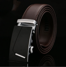 Load image into Gallery viewer, Mens Luxury BELT Automatic Buckle Genuine Leather - Brown - Many Styles & Sizes