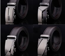 Load image into Gallery viewer, Mens Luxury BELT Automatic Buckle Genuine Leather - Brown - Many Styles & Sizes