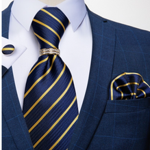 Load image into Gallery viewer, Mens Luxury Silk Tie Boxed Set - Many Styles & Sizes