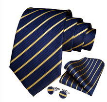 Load image into Gallery viewer, Mens Luxury Silk Tie Boxed Set - Many Styles & Sizes