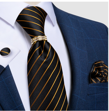 Load image into Gallery viewer, Mens Luxury Silk Tie Boxed Set - Many Styles & Sizes