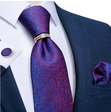 Load image into Gallery viewer, Mens Luxury Silk Tie Boxed Set - Many Styles & Sizes