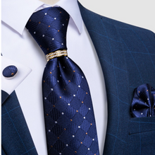 Load image into Gallery viewer, Mens Luxury Silk Tie Boxed Set - Many Styles & Sizes