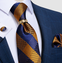 Load image into Gallery viewer, Mens Luxury Silk Tie Boxed Set - Many Styles & Sizes