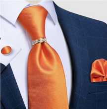 Load image into Gallery viewer, Mens Luxury Silk Tie Boxed Set - Many Styles & Sizes