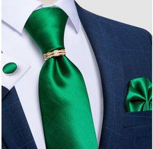 Load image into Gallery viewer, Mens Luxury Silk Tie Boxed Set - Many Styles & Sizes