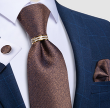 Load image into Gallery viewer, Mens Luxury Silk Tie Boxed Set - Many Styles & Sizes