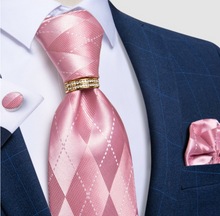 Load image into Gallery viewer, Mens Luxury Silk Tie Boxed Set - Many Styles & Sizes