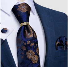 Load image into Gallery viewer, Mens Luxury Silk Tie Boxed Set - Many Styles & Sizes