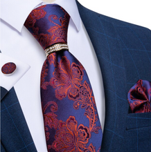 Load image into Gallery viewer, Mens Luxury Silk Tie Boxed Set - Many Styles & Sizes