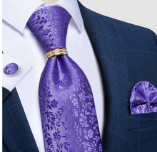 Load image into Gallery viewer, Mens Luxury Silk Tie Boxed Set - Many Styles & Sizes