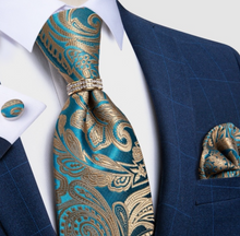 Load image into Gallery viewer, Mens Luxury Silk Tie Boxed Set - Many Styles & Sizes