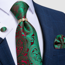 Load image into Gallery viewer, Mens Luxury Silk Tie Boxed Set - Many Styles & Sizes