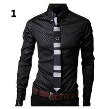 Load image into Gallery viewer, Men's Royal Apparel - Luxury Business Shirt Slim Long Sleeve - Many Colours & Sizes