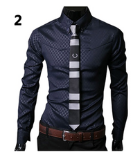 Load image into Gallery viewer, Men's Royal Apparel - Luxury Business Shirt Slim Long Sleeve - Many Colours & Sizes