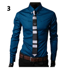 Load image into Gallery viewer, Men's Royal Apparel - Luxury Business Shirt Slim Long Sleeve - Many Colours & Sizes