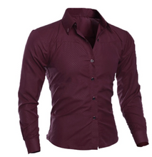 Load image into Gallery viewer, Men's Royal Apparel - Luxury Business Shirt Slim Long Sleeve - Many Colours & Sizes