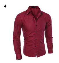 Load image into Gallery viewer, Men's Royal Apparel - Luxury Business Shirt Slim Long Sleeve - Many Colours & Sizes
