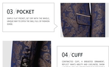 Load image into Gallery viewer, Mens Luxury Men Suit Bridegroom Wedding Tuxedo Blazer Jacket Vest Pant 3 Piece Slim Fit