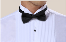 Load image into Gallery viewer, Mens Luxury Tuxedo Wedding Shirt White - Many Sizes