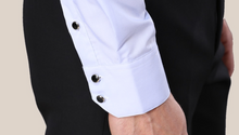 Load image into Gallery viewer, Mens Luxury Tuxedo Wedding Shirt White - Many Sizes