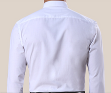 Load image into Gallery viewer, Mens Luxury Tuxedo Wedding Shirt White - Many Sizes