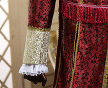 Load image into Gallery viewer, Mens Full Attire - Formal Lapel Collar Dress Costumes Prince Retro European Medieval