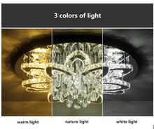 Load image into Gallery viewer, "Arna's Luxury Collection" Chandelier K9 Crystal Led Ceiling Chandelier - 80cm x 105W