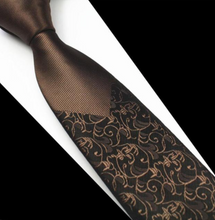 Load image into Gallery viewer, Mens Designer Silk Slim Tie - Many Colours
