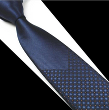 Load image into Gallery viewer, Mens Designer Silk Slim Tie - Many Colours