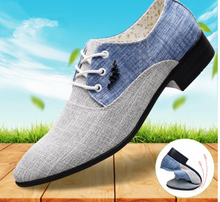 Load image into Gallery viewer, Mens Luxury Brand Classic Canvas Shoes Men Formal Shoes - Many Colours