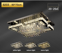 Load image into Gallery viewer, "Arna's Luxury Collection" Chandelier K9 Crystal LED Ceiling Chandelier - L100cm x W80 + 80W