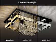 Load image into Gallery viewer, "Arna's Luxury Collection" Chandelier K9 Crystal LED Ceiling Chandelier - L100cm x W80 + 80W