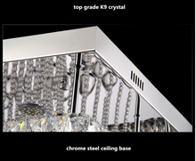 Load image into Gallery viewer, "Arna's Luxury Collection" Chandelier K9 Crystal LED Ceiling Chandelier - L100cm x W80 + 80W